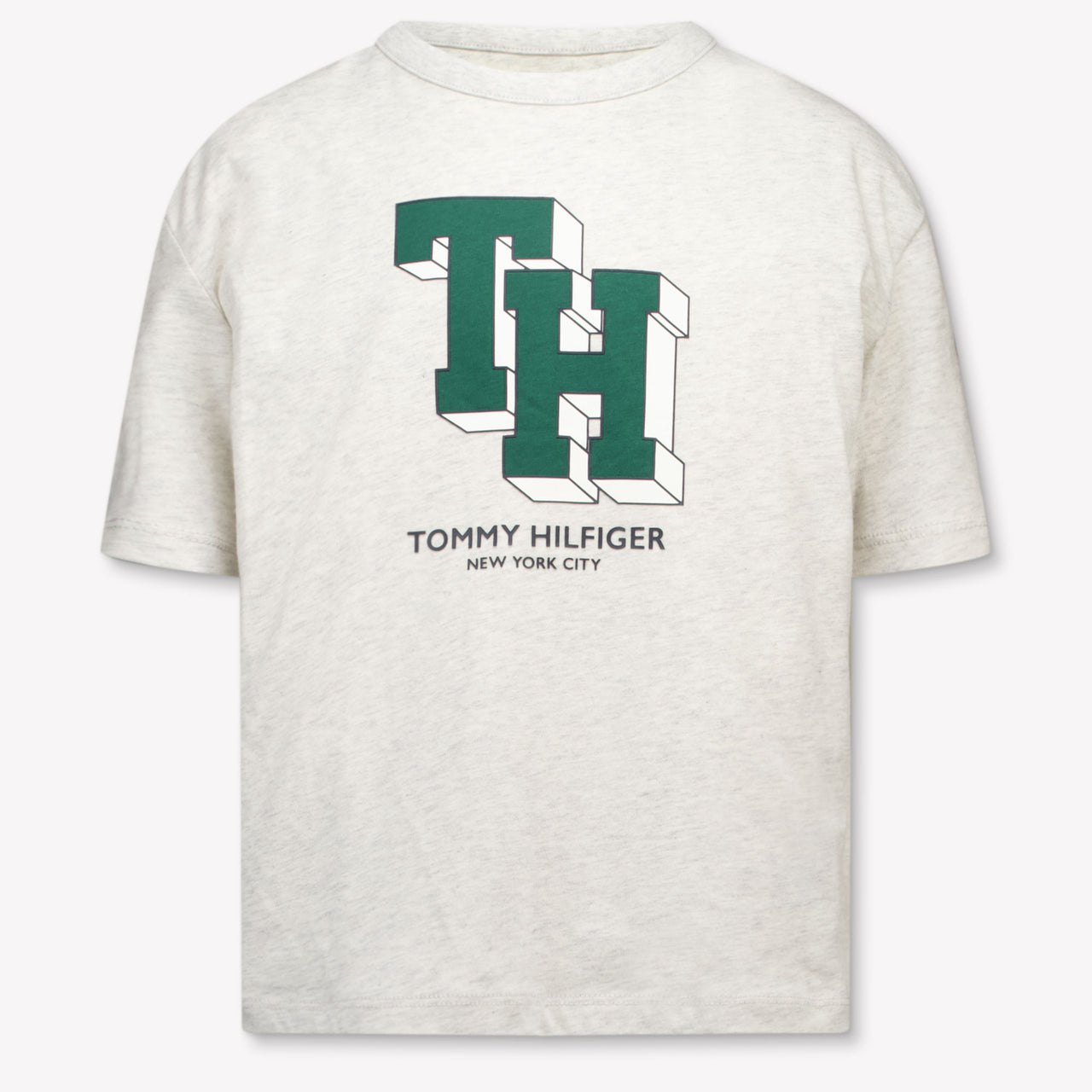 Tommy Hilfiger niños Chicos Camiseta adentro Gris