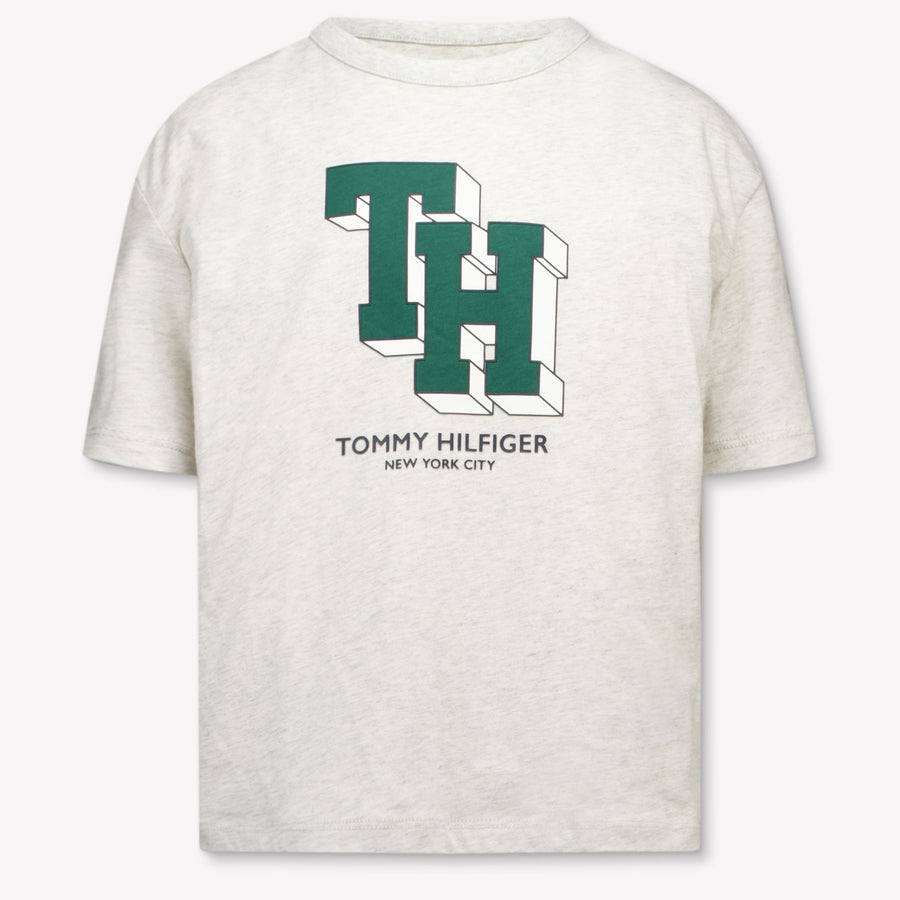 Tommy Hilfiger niños Chicos Camiseta adentro Gris