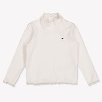Tommy Hilfiger bebe Chicas Camiseta adentro Blanco Roto