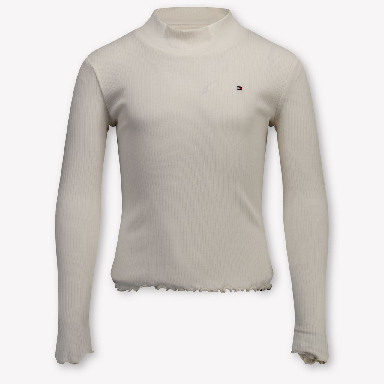 Tommy Hilfiger Kinder Mädchen T-Shirt In Grauweiß
