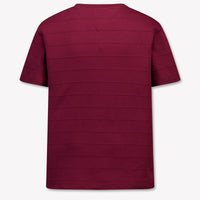 Tommy Hilfiger Bambini Ragazzi Maglietta dentro Bordeaux