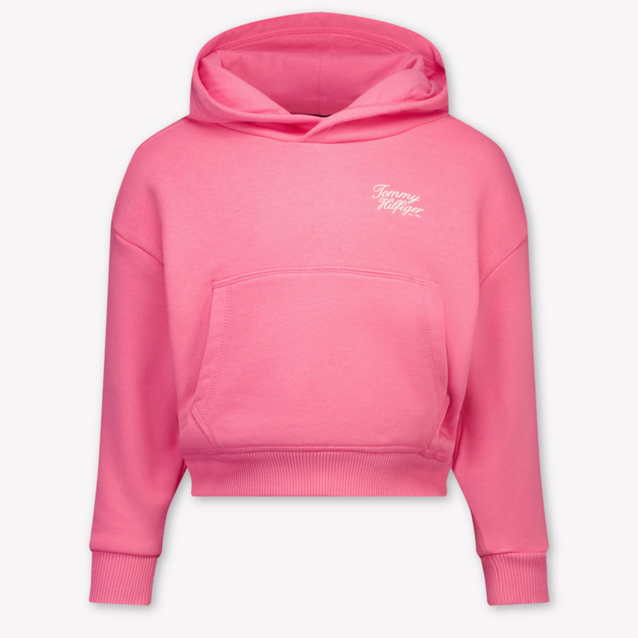 Tommy Hilfiger Bambini Ragazze Maglione dentro Fucsia