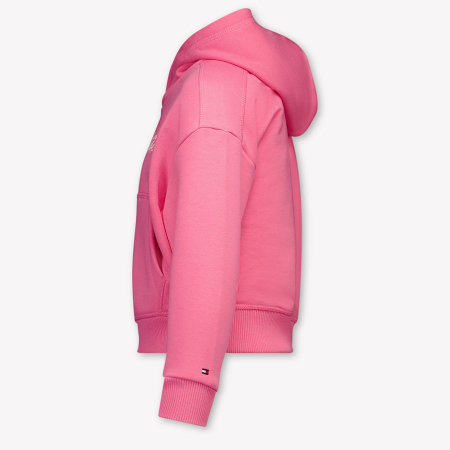Tommy Hilfiger Bambini Ragazze Maglione dentro Fucsia