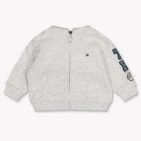 Tommy Hilfiger bebe Chicos Cárdigan en Gris