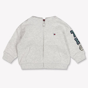 Tommy Hilfiger bebe Chicos Cárdigan en Gris