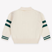 Tommy Hilfiger bebe Chicos suéter en Blanco Roto