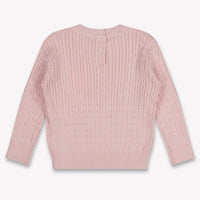 Tommy Hilfiger Bambino Ragazze Maglione dentro Rosa Chiaro