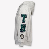 Tommy Hilfiger Bambini Ragazzi Cardigan dentro Grigio