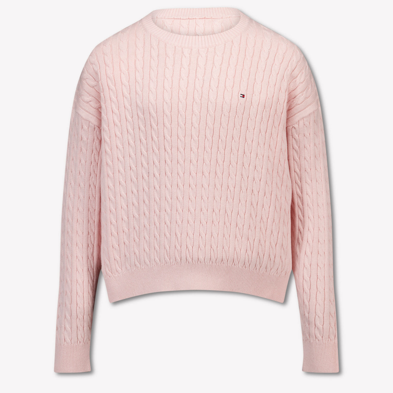 Tommy Hilfiger Mädchen Pullover in Hellrosa