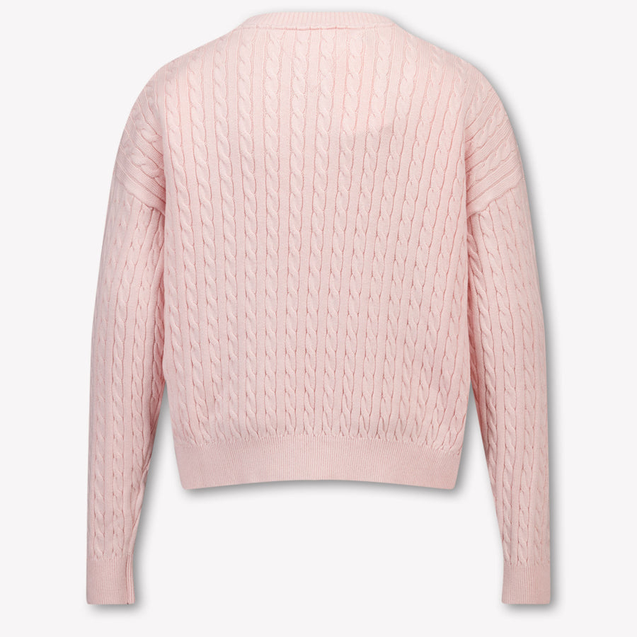Tommy Hilfiger Mädchen Pullover in Hellrosa