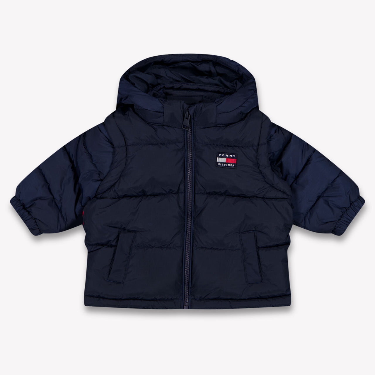 Tommy Hilfiger Bébé Unisexe Manteau d'hiver Navy