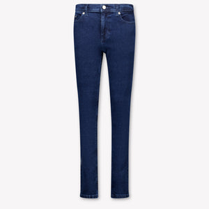 Tommy Hilfiger Bambini Ragazzi Jeans Dentro Blu Scuro