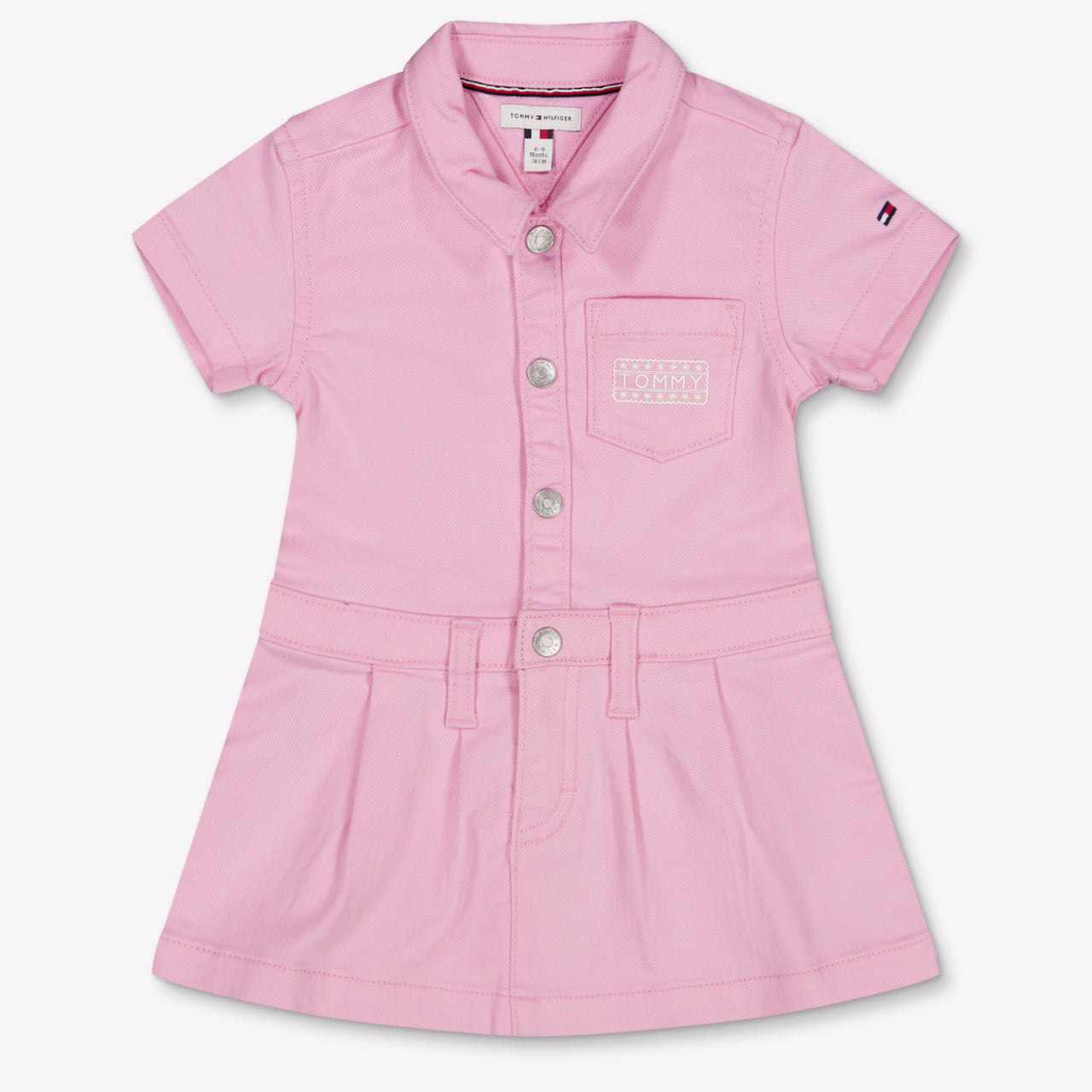 Tommy Hilfiger Bebé Chicas Dress In Rosa claro