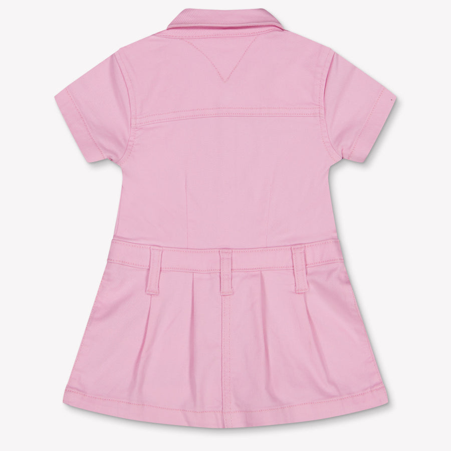 Tommy Hilfiger Bebé Chicas Dress In Rosa claro