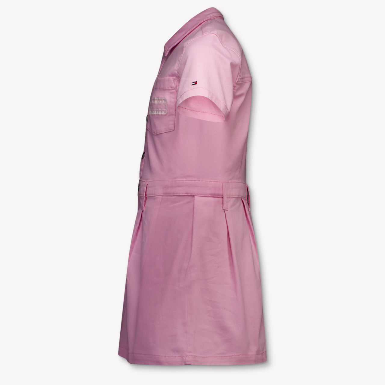 Tommy Hilfiger Enfants Filles Robe en Rose Léger