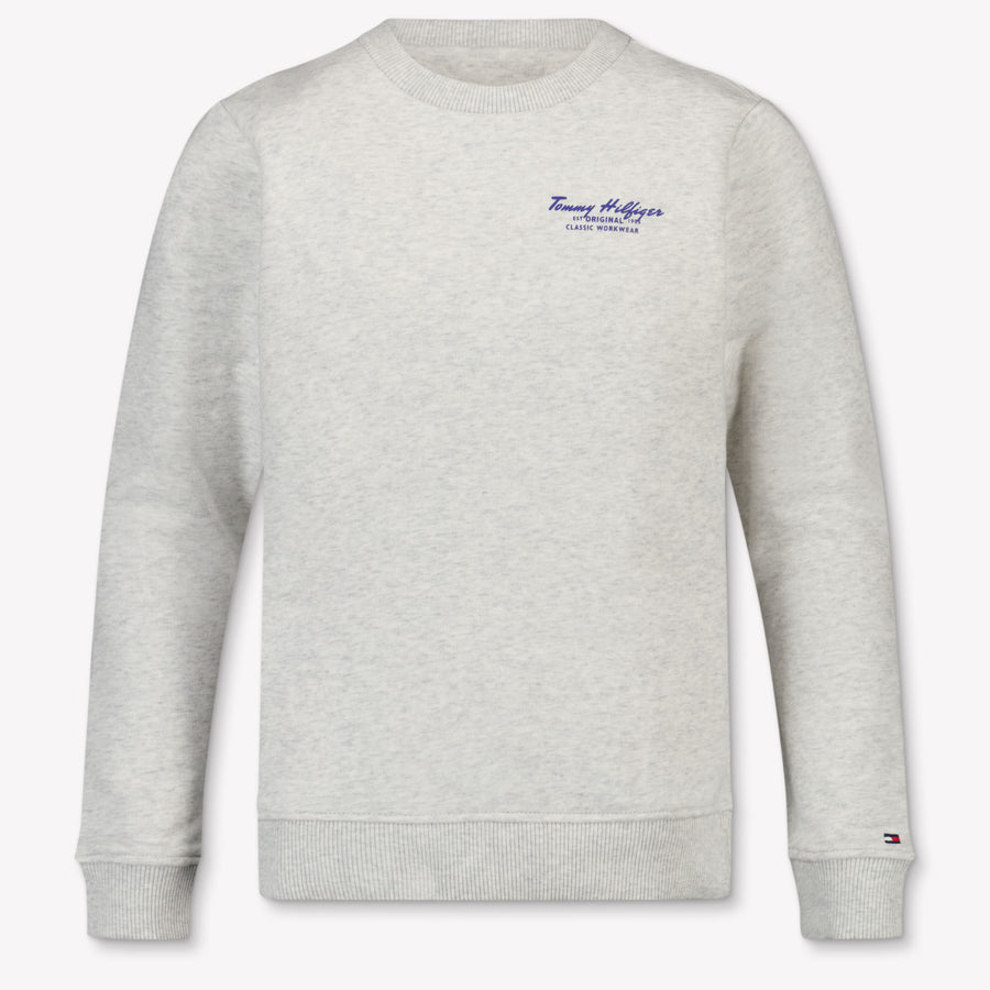 Tommy Hilfiger Kinder Jungen Pullover In Grau