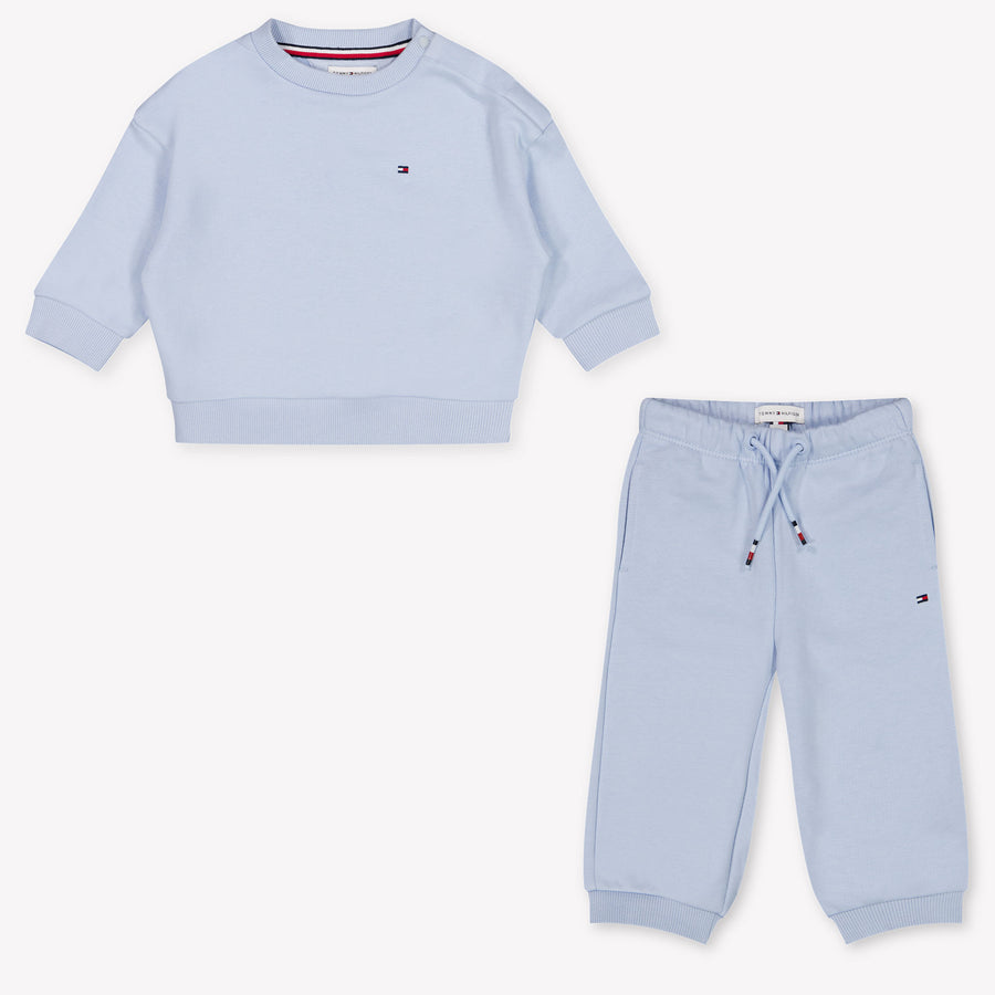Tommy Hilfiger Baby-Unisex-Jogginganzug In Hellblau
