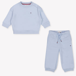 Tommy Hilfiger Baby-Unisex-Jogginganzug In Hellblau