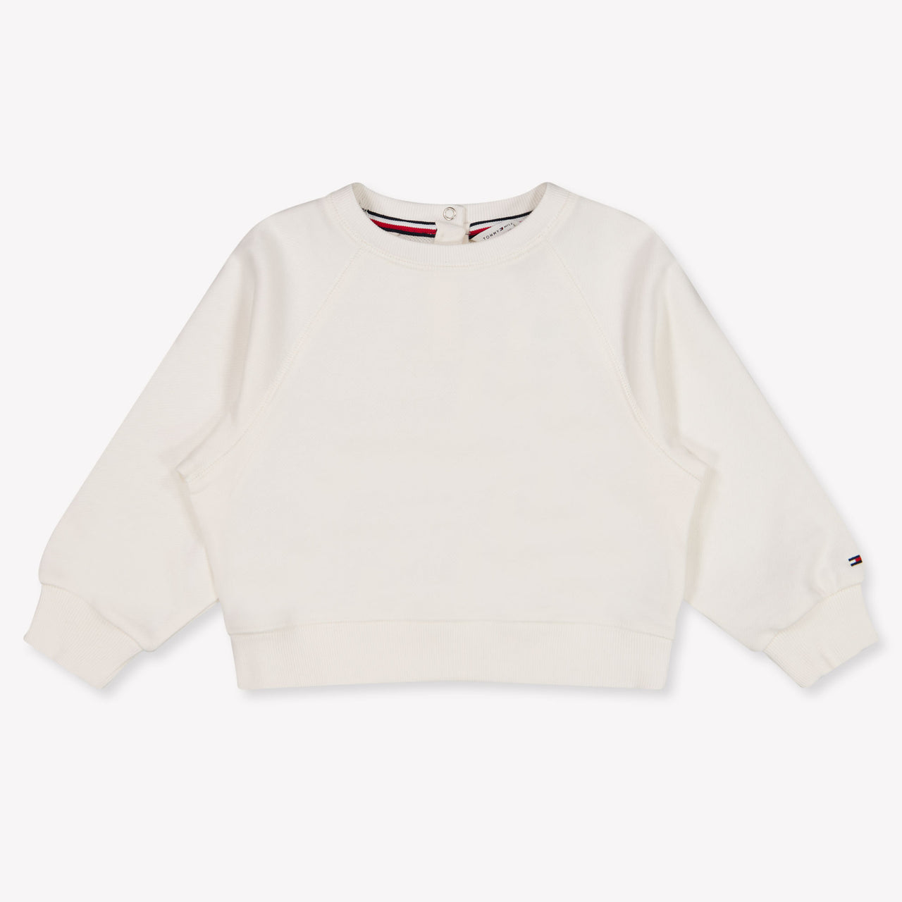 Tommy Hilfiger Baby Mädchen Pullover In Grauweiß