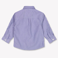 Tommy Hilfiger Bebé Chicos Blusa En Azul Cobalto