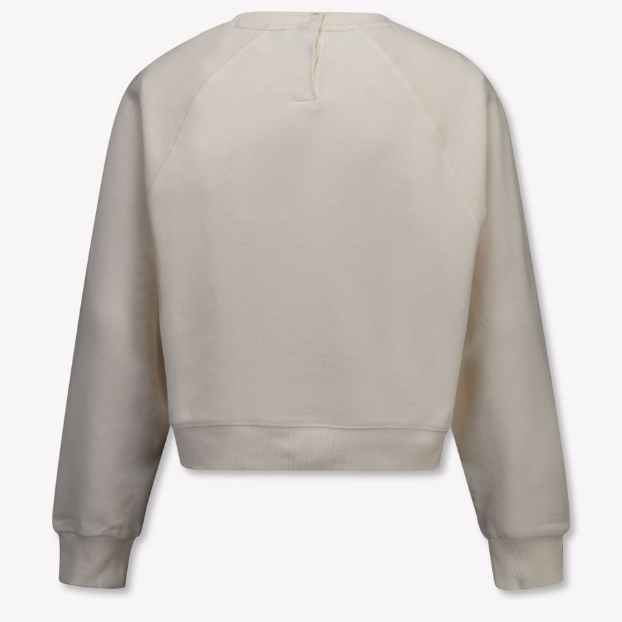Tommy Hilfiger Kinder Mädchen Pullover In Grauweiß
