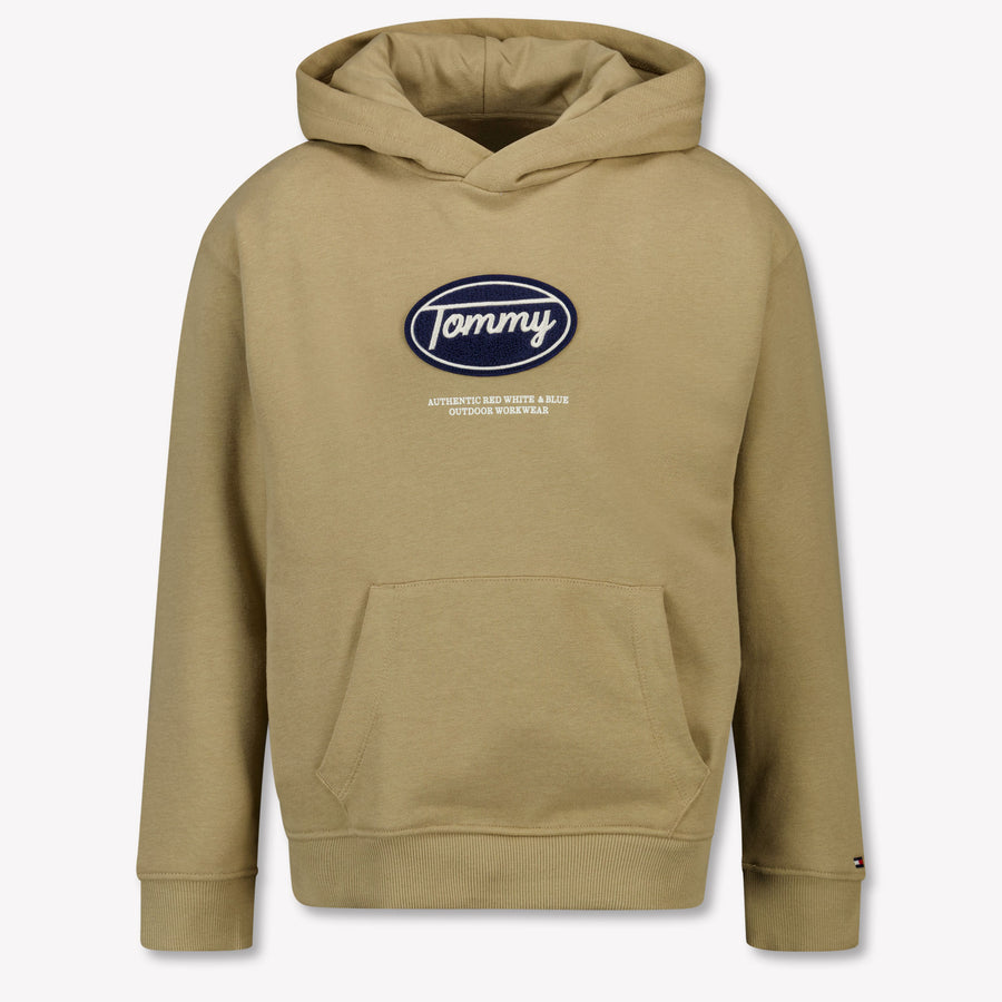 Tommy Hilfiger Kinder Jungen Pullover In Kamel