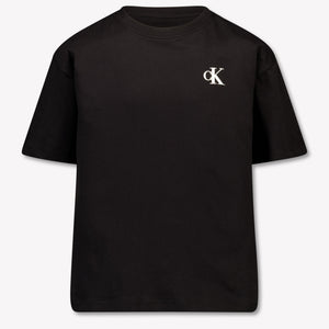 Calvin Klein Kinder Ragazzi T-Shirt In Nero