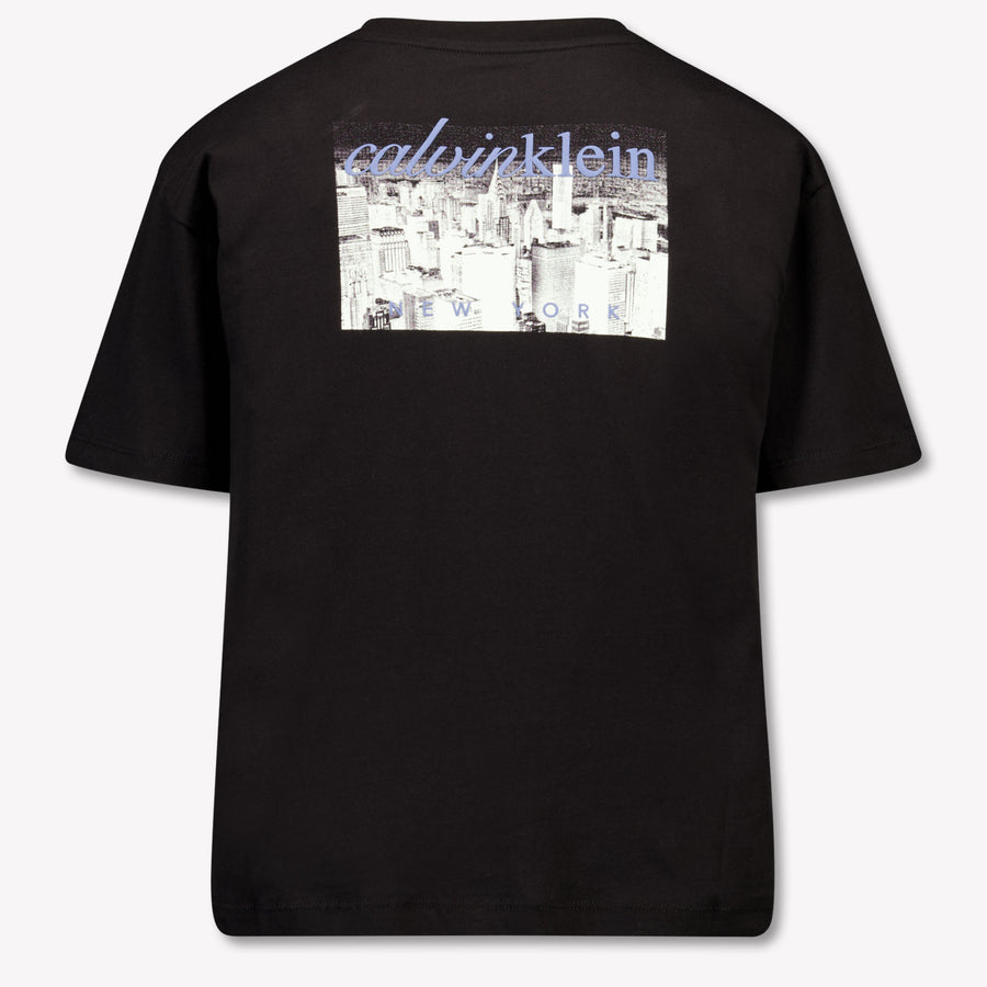 Calvin Klein Kinder Ragazzi T-Shirt In Nero