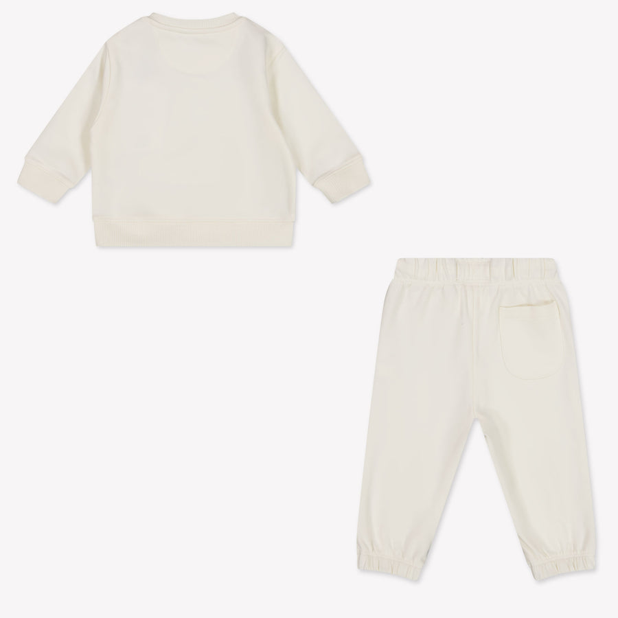 Calvin Klein Baby-Unisex-Jogginganzug In Grauweiß