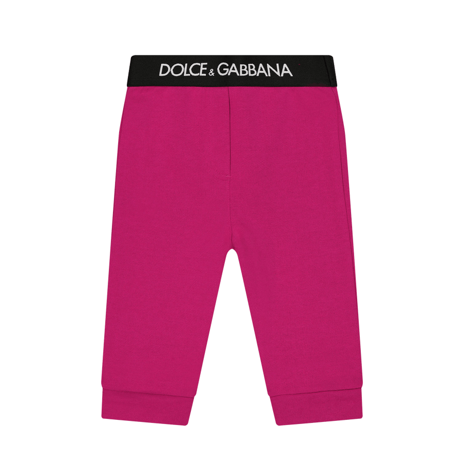 Dolce & Gabbana Baby Girls Trouser Fuchsia