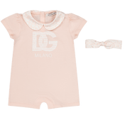 Dolce & Gabbana Baby Girls Boxpack Light Pink