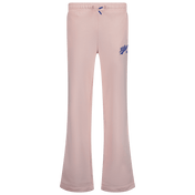 Tommy Hilfiger Niños Pantalones de color rosa claro