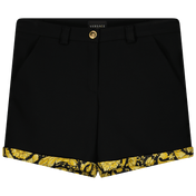 Versace barnflickor shorts svart