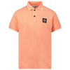 Stone Island Salmón de polo para niños para niños