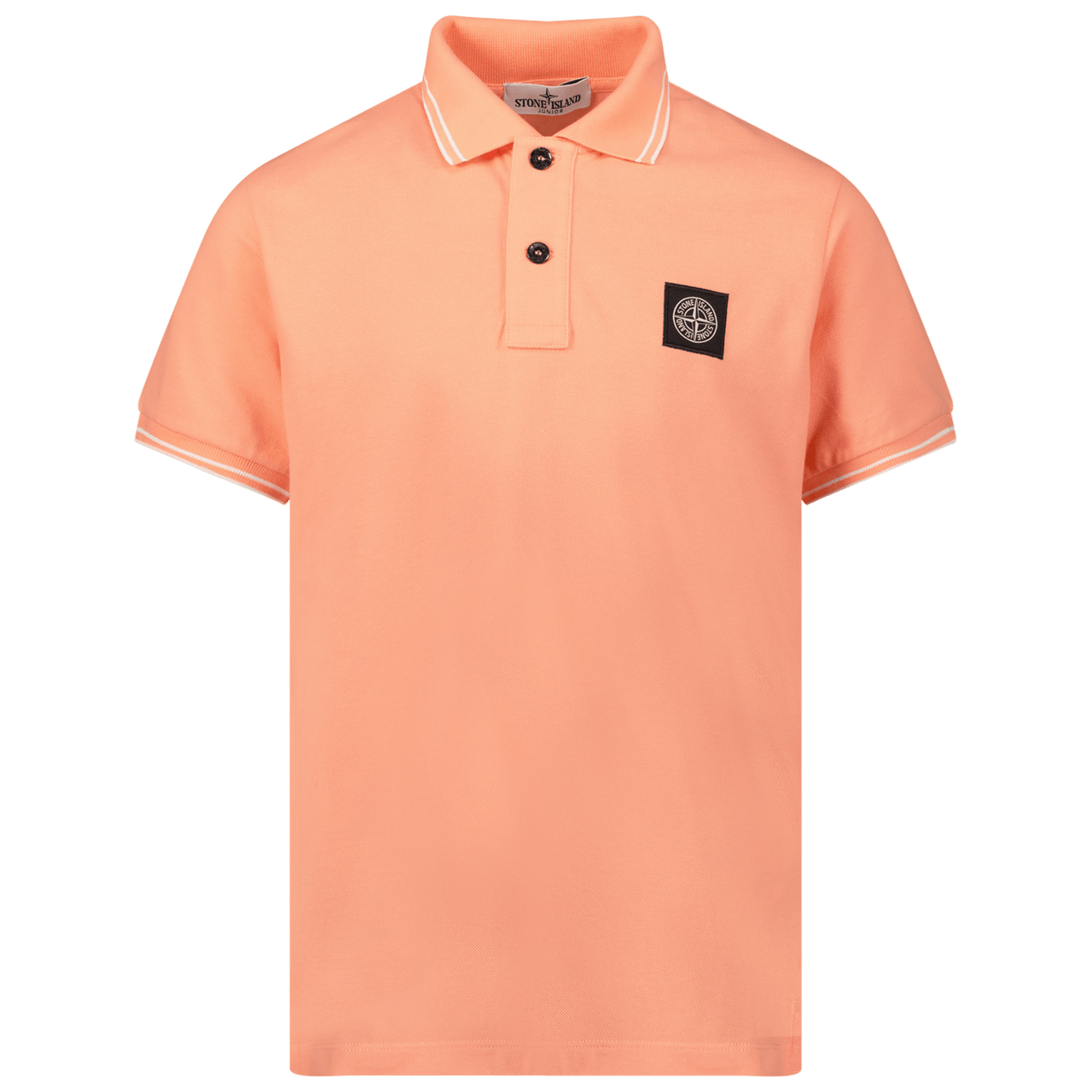 Stone Island Kinder Jongens Polo Zalm 2Y