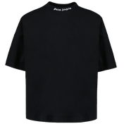 Palm Angels Enfant Garçons T-shirt Noir