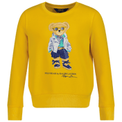 Ralph Lauren Børns piger sweater gul