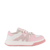 Monnisa Children's Girls Sneakers Pink