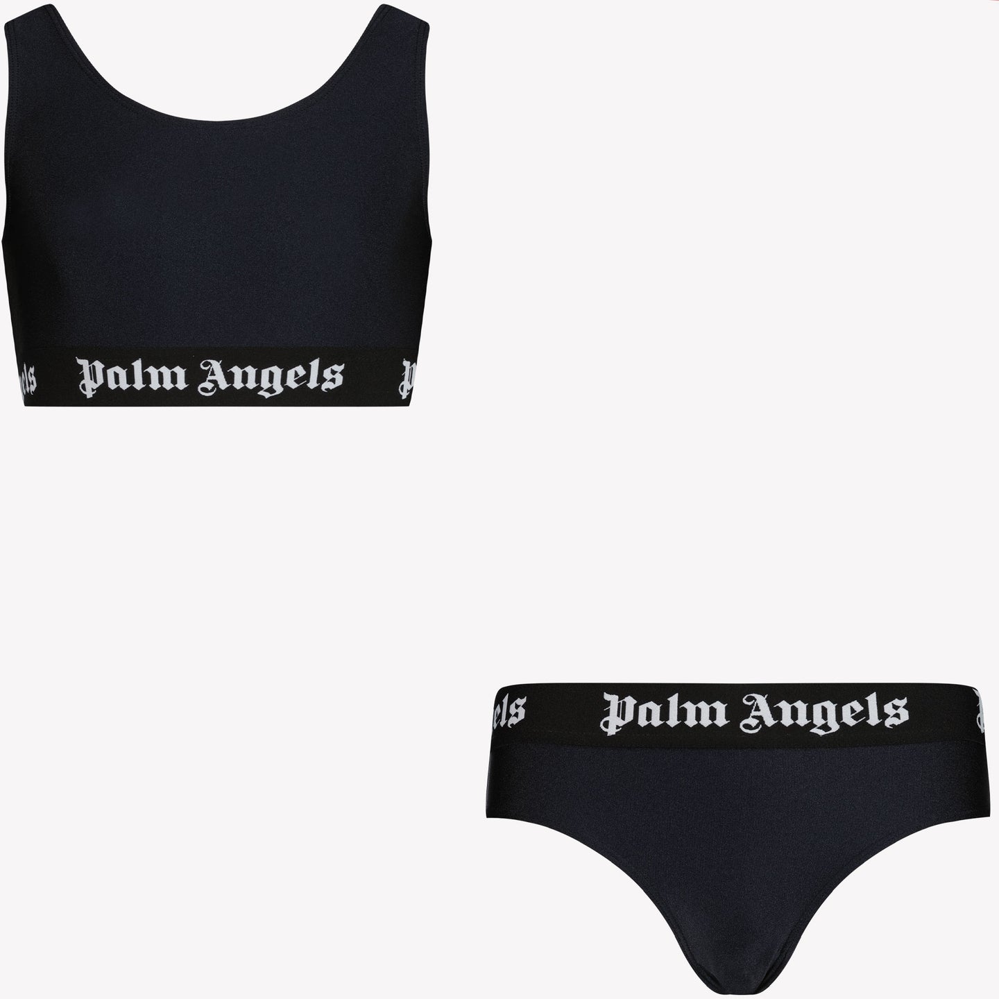 Palm Angels Ragazzo Ragazze Costumi da bagno Nero