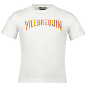 Vilebrequin Kids Boys T-skjorte hvit