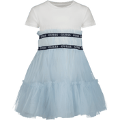 Gæt børns piger kjole lyseblå