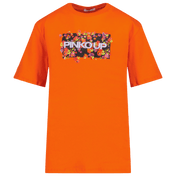 Pinko Dziewczynki T-shirt Orange