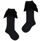 Condor holčičky ponožky černé
