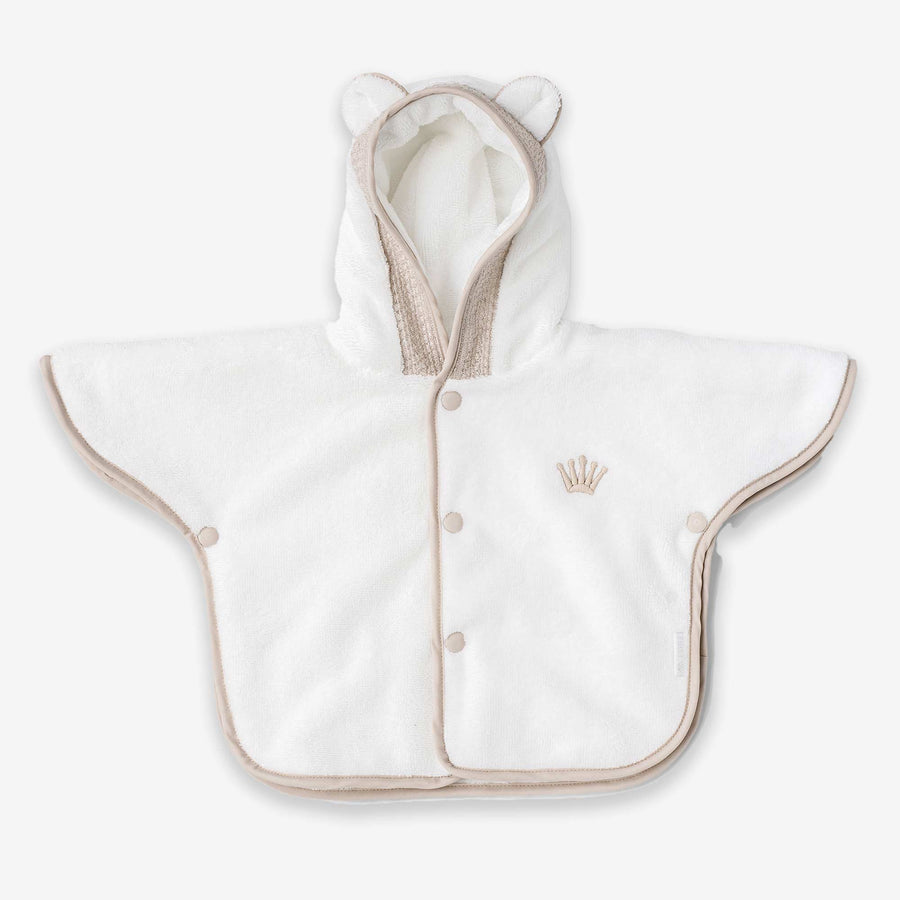 First Baby Poncho Basjas In Wit