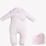 Primeiro bebê unissex boxpack rosa claro