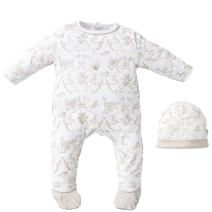 First Bambino Unisex Tuta in scatola Bianco