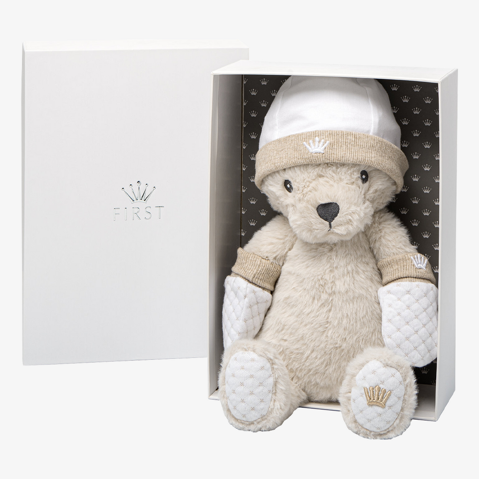First Coffret Teddybear Beige