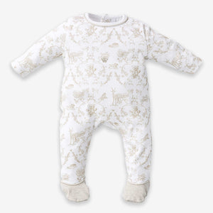 First bebe Unisex mameluco en Blanco