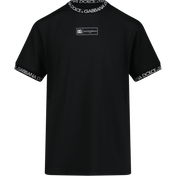 Dolce & Gabbana Kinder-T-Shirt Schwarz