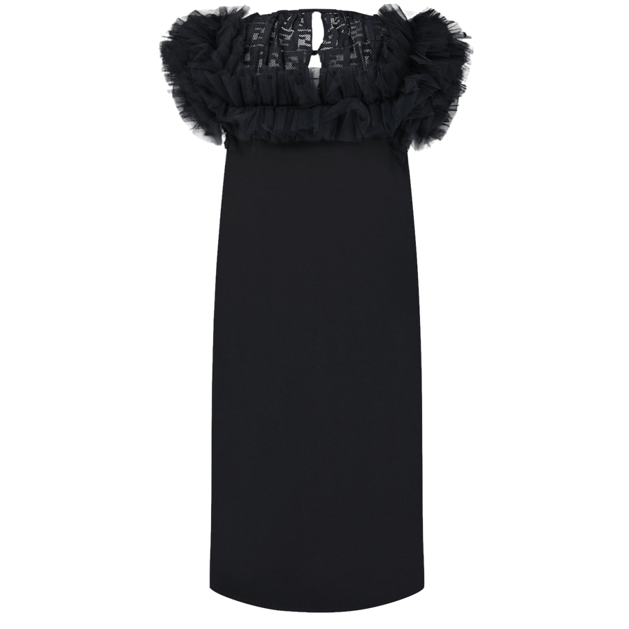 Fendi Girls Dress Black
